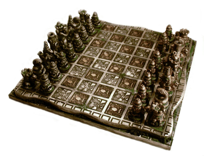 Ancient Chess Board